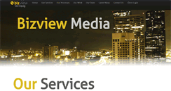 Desktop Screenshot of bizviewmedia.com